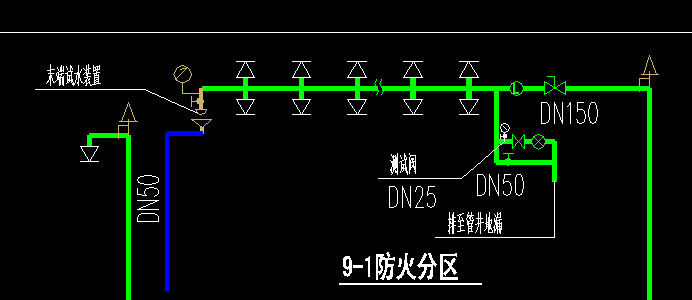 喷淋系统图例