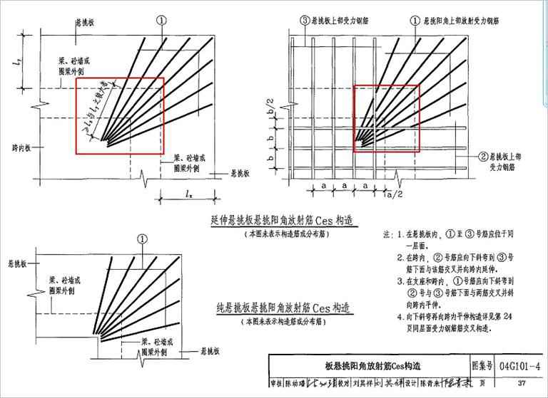 板边放射筋布置的长度多少,反射筋的作用是什么 另外什么是阳角