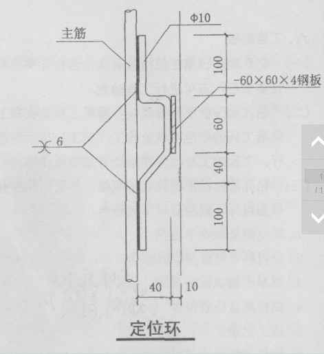 定位钢筋环工程量的计算