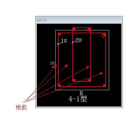 请问框架梁箍筋肢数怎样确定?按什么确定呢?