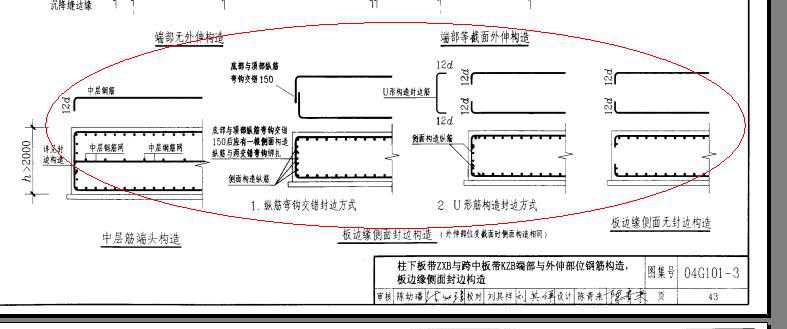 筏板厚1350mm底筋和面筋各自弯锚多少 云知