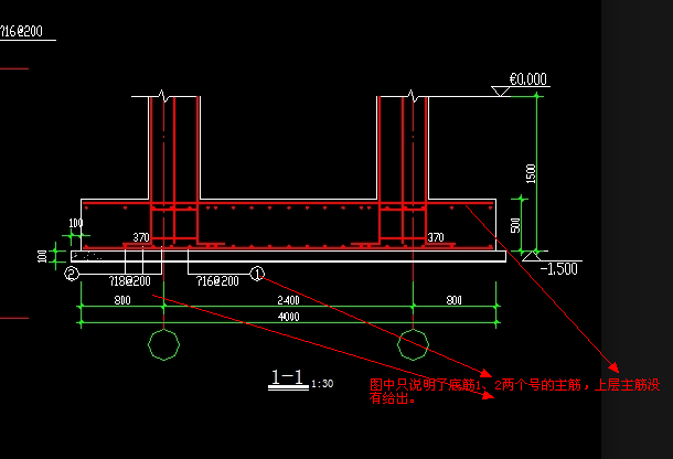 筏板基础钢筋布置图集