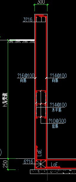 剪力墙水平筋怎么布置?