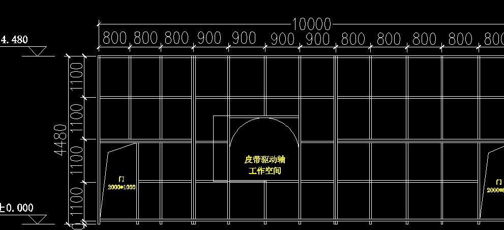 不锈钢方管搭的机头罩子