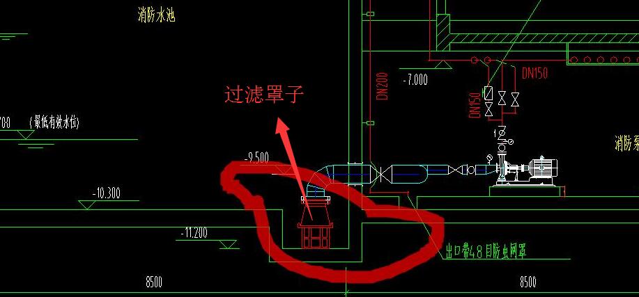 1,从水池中吸水的那个头子是什么东西?需要计算吗? 是过滤过的!