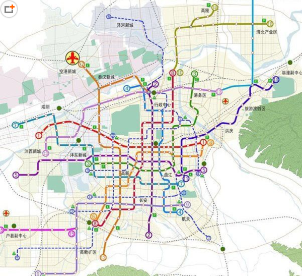 西安地铁各段具体什么时候通车? - 云知