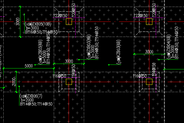 筏板基础中的柱下板带和跨中板带,钢筋该怎么布置?