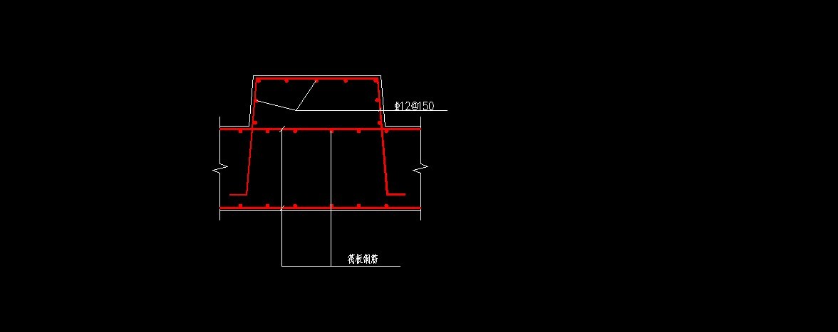 基础筏板上部的梯形筏板怎么布置在钢筋算量上面